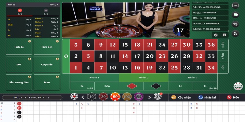 Đắm chìm cùng siêu phẩm Roulette cuốn hút